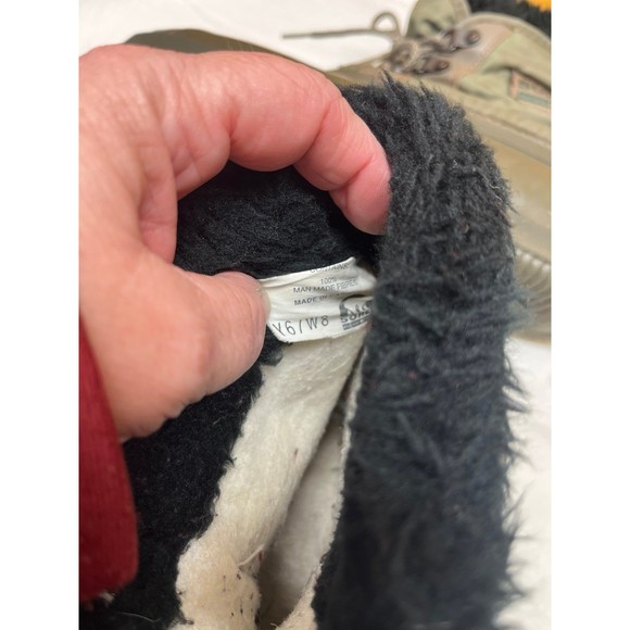 Sorel Winter Insulated Boots Women's Military‎ Green Fur Waterproof - Picture 5 of 6